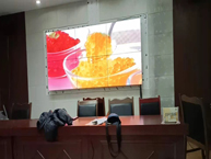 龙马潭三星液晶拼接屏安装案例展示46寸2x3